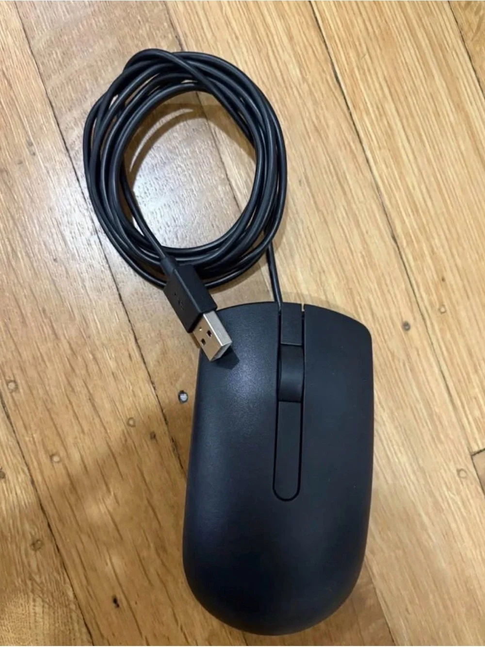 Dell Wired USB Computer Mouse - Black